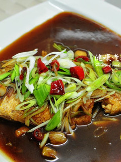 紅燒黃魚 的食譜成品照片