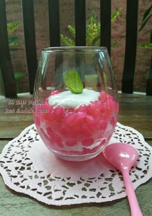 Foto resep Es Biji Delima (Bengkoang) 08.12.2018
