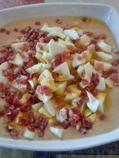 Una foto de Salmorejo