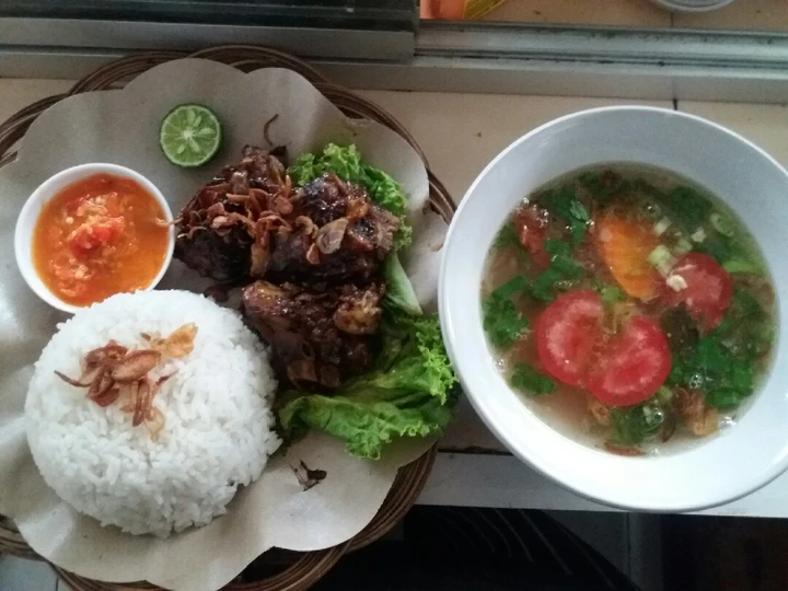 Cara Gampang Menyiapkan Resep Iga bakar pedas madu Anti Ribet, Enak