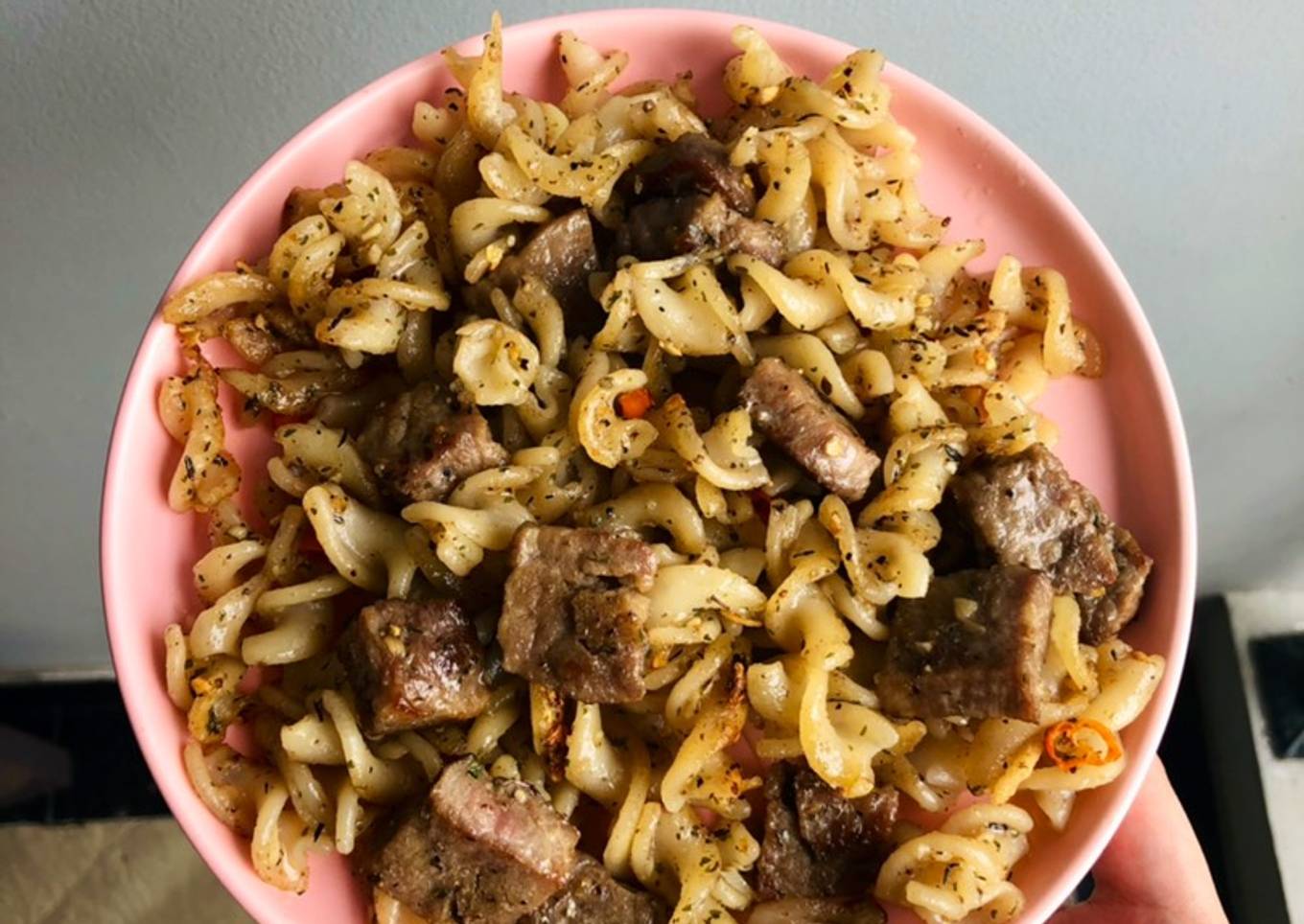 Wagyu Aglio Olio (Gluten Free)