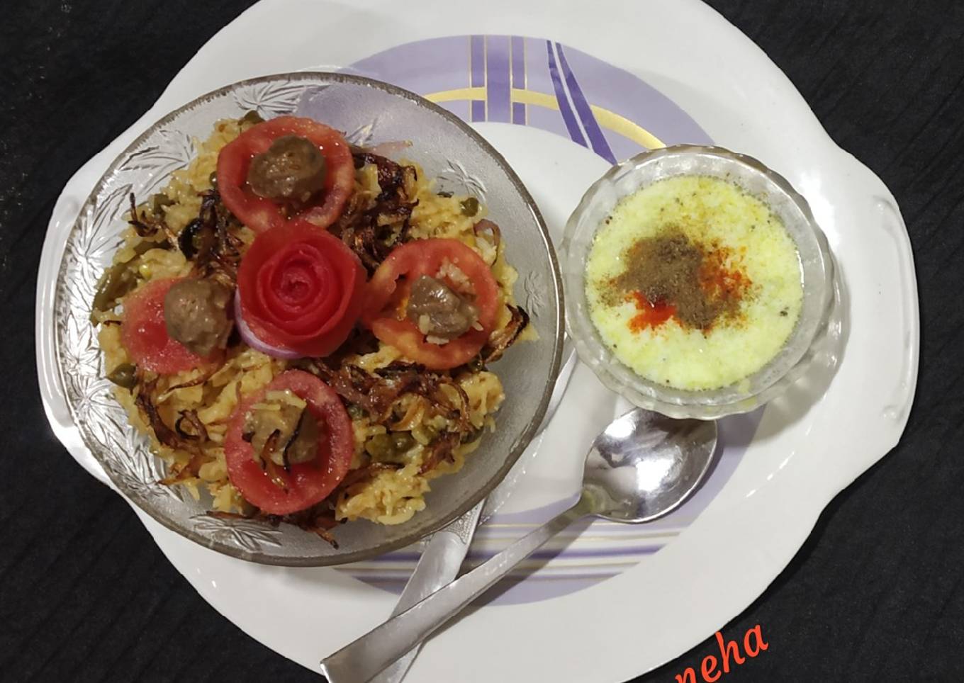 Green chickpeas pulav