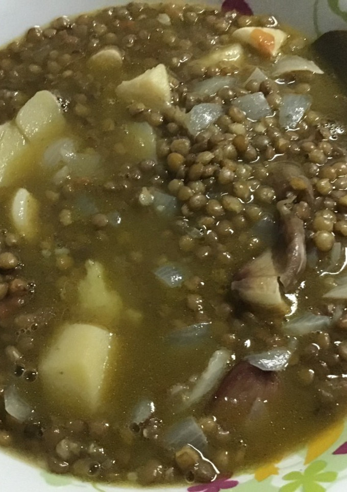 Una foto de Lentejas estofadas murcianas