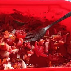 A picture of Vegetable salad.