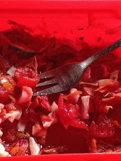 A picture of Vegetable salad.