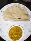 Chana dal & roti