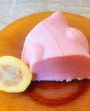 Gelatina cremosa de guayaba
