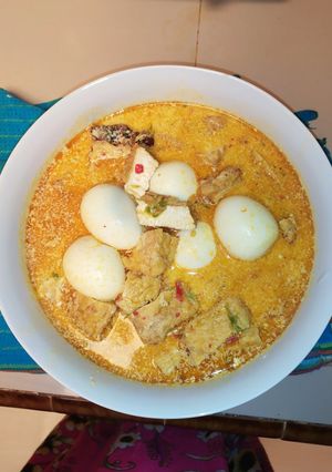 Foto resep Opor telur dan tahu