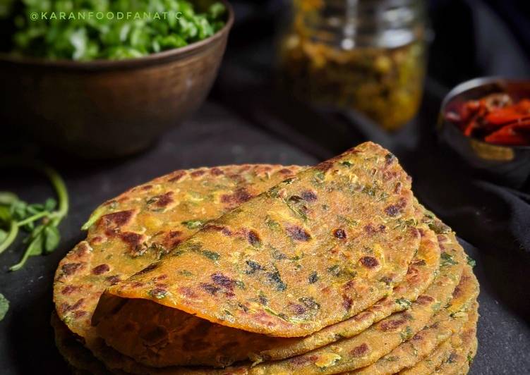 Recipe of Perfect Methi Thepla