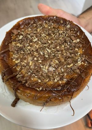 Una foto de Tarta de queso Milka