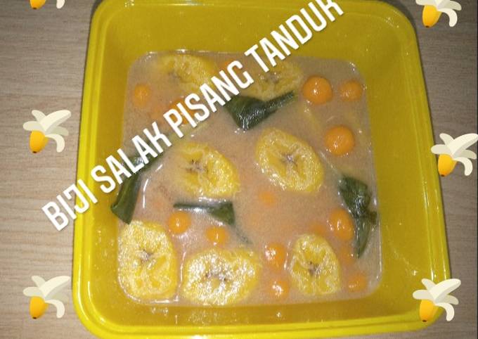 Langkah Mudah Masakan Resep Kolak biji salak pisang tanduk