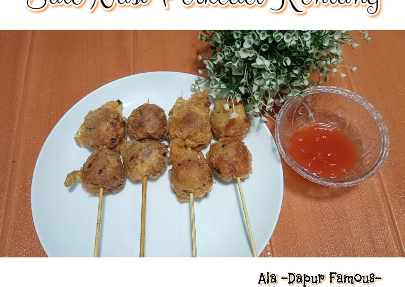 Sate Nasi Perkedel Kentang