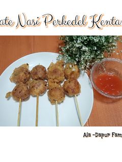 Foto resep Sate Nasi Perkedel Kentang