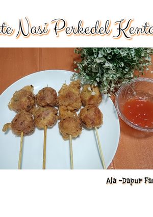 Foto resep Sate Nasi Perkedel Kentang