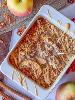 Una foto de Avena horneada de manzana