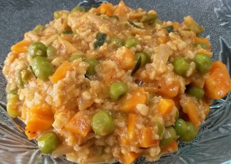 Recipe of Super Quick Homemade Veg Masala Oats