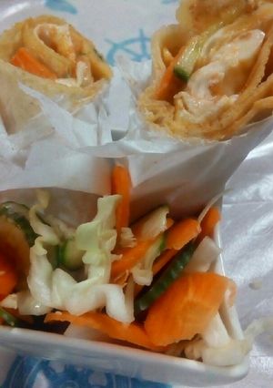 صورة لوصفة كريب بنكهات متنوعة
