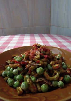 Foto resep Sambal teri,pare,rimbang
