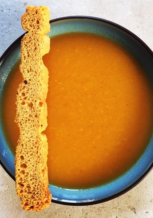 Une photo de Velouté de courge butternut