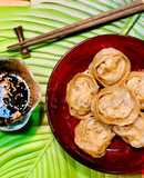 🌱 Bánh Xếp Mandu Chay Nhân Nấm Đậu Hủ Chiên Nước