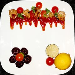 A picture of Chicken tikka boti.