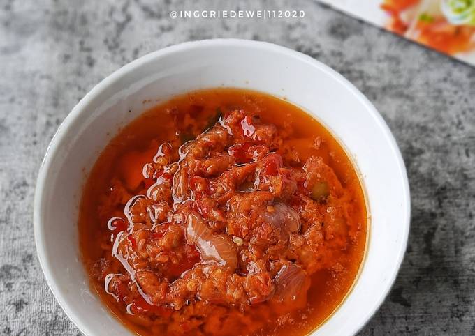 Resep Sambal: Sambal Godok