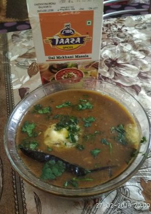 A picture of Dal makhani.