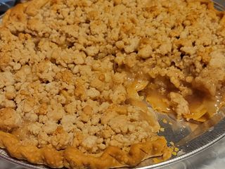 The easiest apple pie