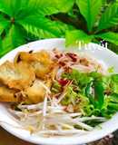 Bún đậu hủ chiên ăn với nước tương đơn giản mà ngon cho những ngày chay