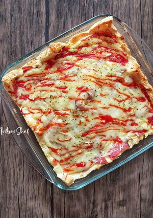 Foto resep Smoked Beef Cheese Toast