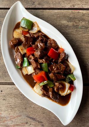 Foto resep Daging Sapi Lada Hitam (Blackpepper Beef)