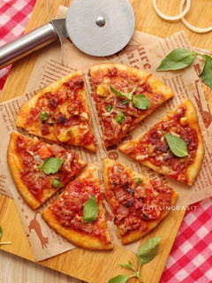 Foto resep Mixed Vegetable Pizza