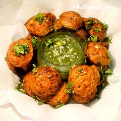 A picture of Moong Dal Veggie Bites.