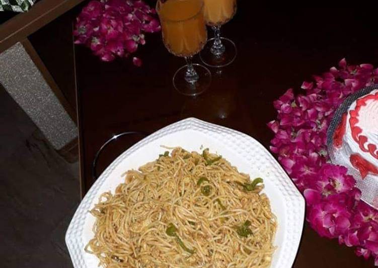 Steps to Prepare Homemade Speghti