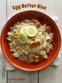 Foto resep Egg Butter Rice