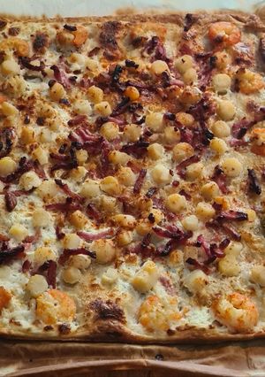 Une photo de Tarte entre terre et mer