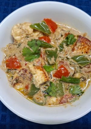 A picture of Kashmiri Paneer Yakhni.