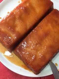 Una foto de BUDÍN DE PAN Y PLÁTANO 🍌