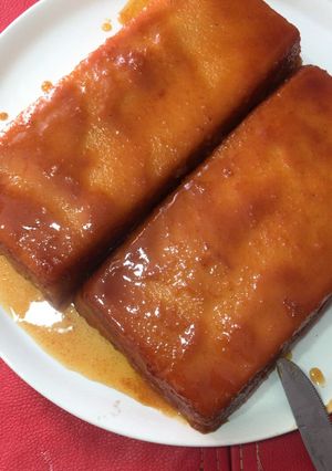Una foto de BUDÍN DE PAN Y PLÁTANO 🍌