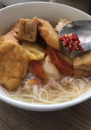 Hình của món BÚN RIÊU - PHIÊN BẢN Không CUA.