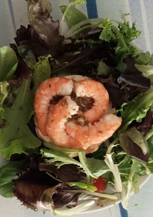 Une photo de Cheesecake aux crevettes