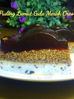 Foto resep Puding Lumut Gula Merah Oreo