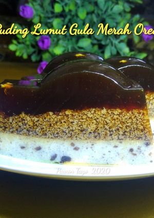 Foto resep Puding Lumut Gula Merah Oreo