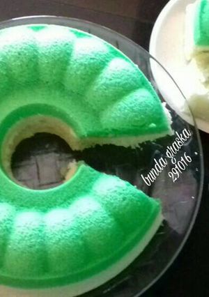 Foto resep Bolu Kukus Pelangi