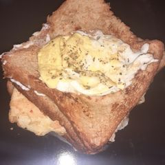 A picture of Double egg sandwich.
