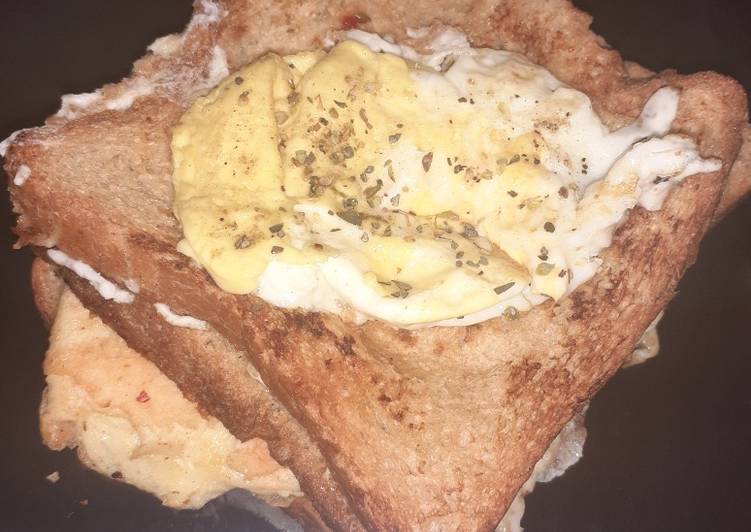 Recipe of Perfect Double egg sandwich