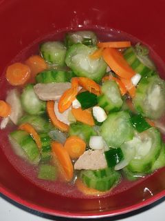 Foto resep Sayur Bening Oyong Baso Wortel