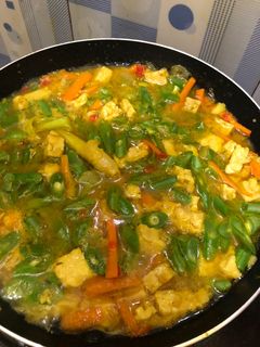 Foto resep Tumis buncis tempe wortel