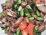 Tumis Cumi Asin Cabe Ijo Pete