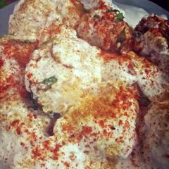 A picture of Dahi bada.